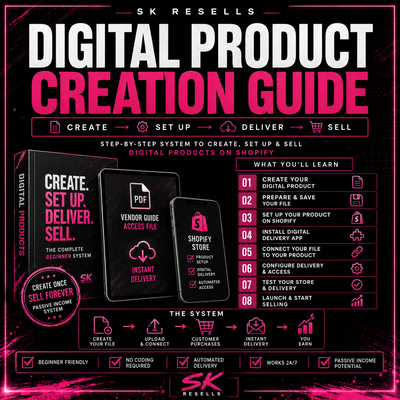 Digital product creation guide
