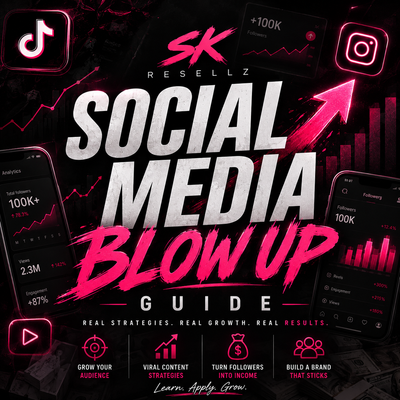 Social media blow up guide